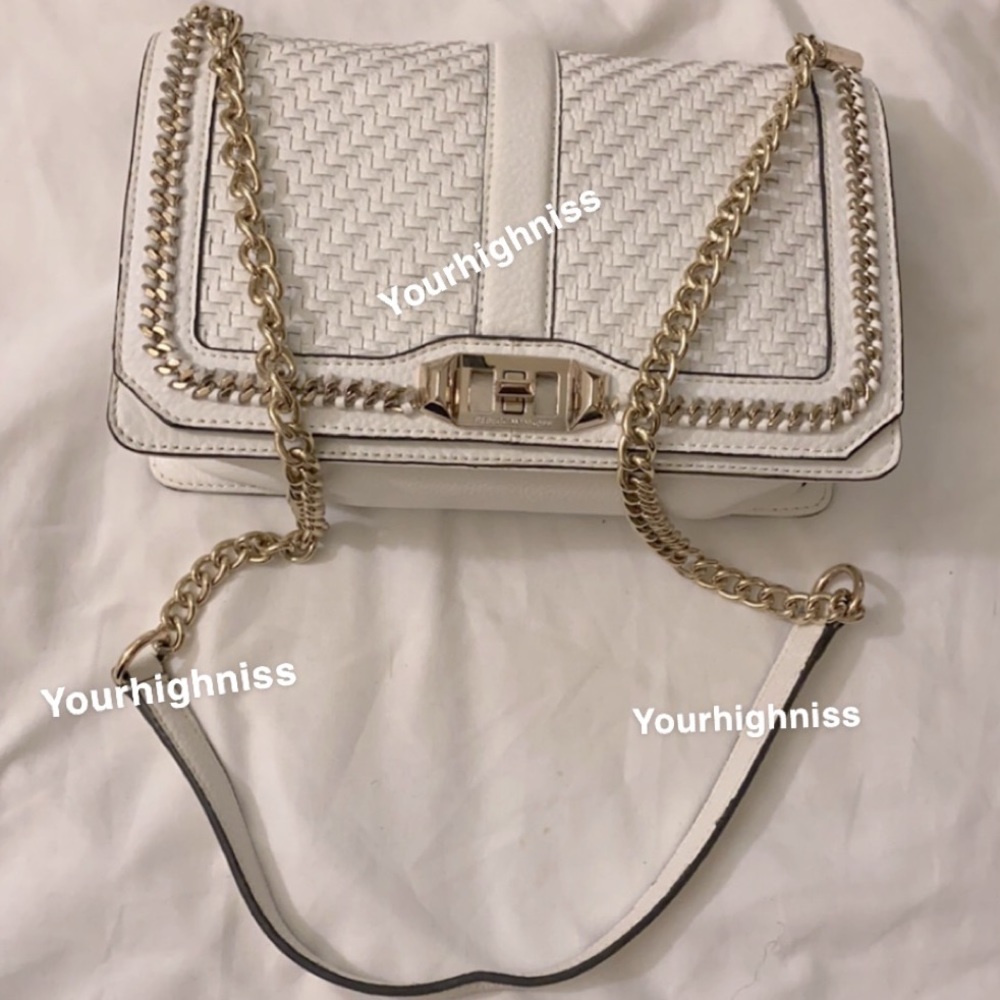 White rebecca minkoff purse